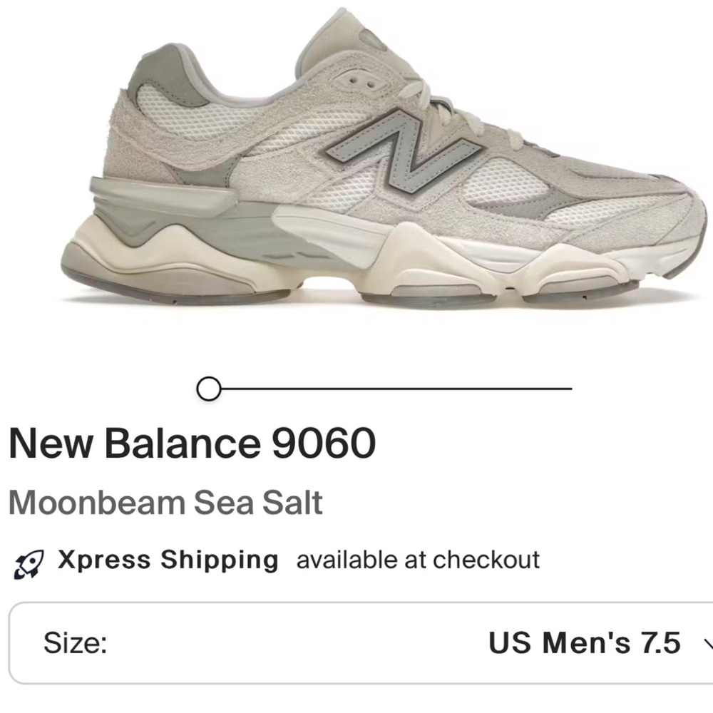 New balance moonbeam sea salt